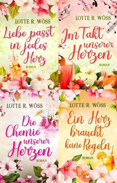 Produktbild: Ein-Schluck-Liebe-Sammelband: Liebe passt in jedes Herz, Im Takt unserer Herzen, Die Chemie unsere Herzen, Ein Herz braucht keine Regeln