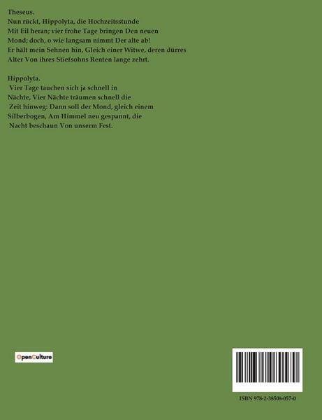 Produktbild: Ein Sommernachtstraum
