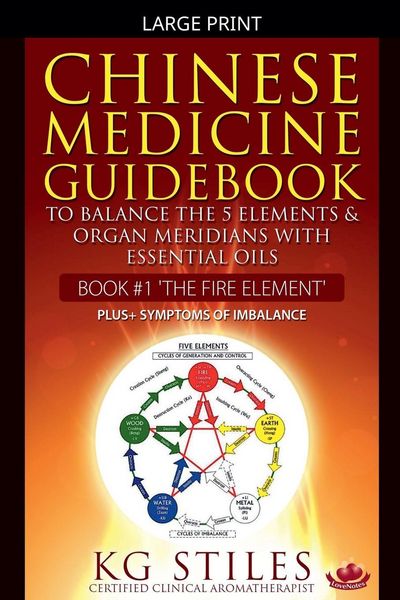 Produktbild: Chinese Medicine Guidebook Essential Oils to Balance the Fire Element & Organ Meridians