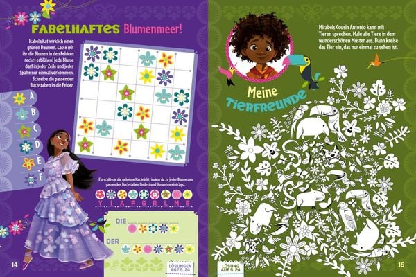 Produktbild: Disney Encanto: Mein kreativer Mal- und Spielspa&szlig;