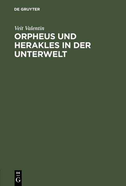 Produktbild: Orpheus und Herakles in der Unterwelt