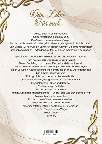 Produktbild: Dein Leben. F&uuml;r mich.