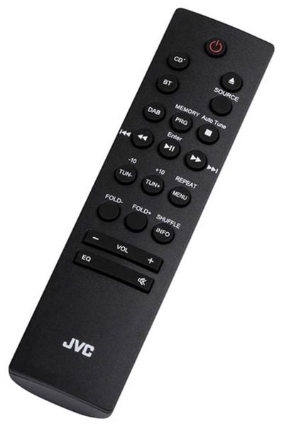 Produktbild: JVC UX-C25DAB Stereoanlage DAB+, Bluetooth&reg;, CD, USB, Schwarz