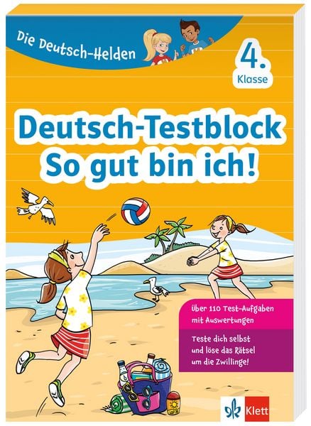 Deutsch-Testblock So gut bin ich! 4. Klasse, Taschenbuch von , Klett Lerntraining bei PONS Langenscheidt GmbH, 978-3-12-949696-1