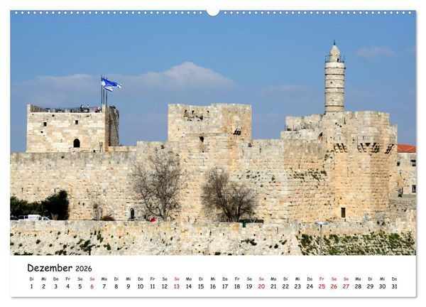 Produktbild: Traumziel Israel (hochwertiger Premium Wandkalender 2026 DIN A2 quer), Kunstdruck in Hochglanz