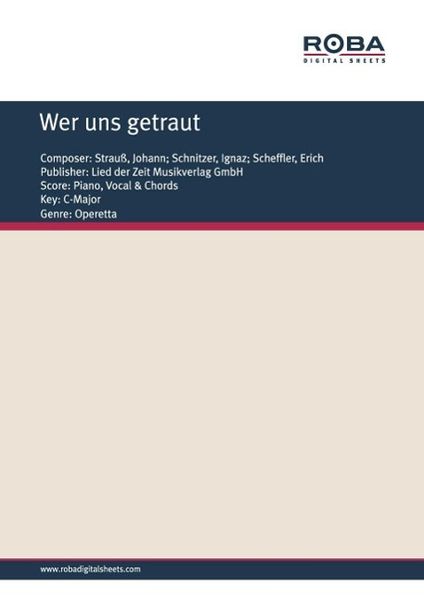 Produktbild: Wer uns getraut