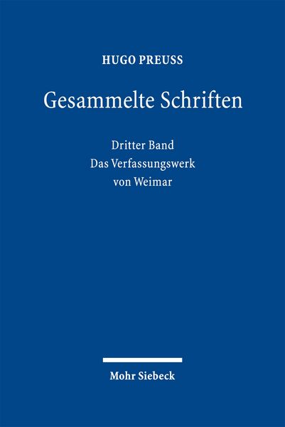 Produktbild: Gesammelte Schriften
