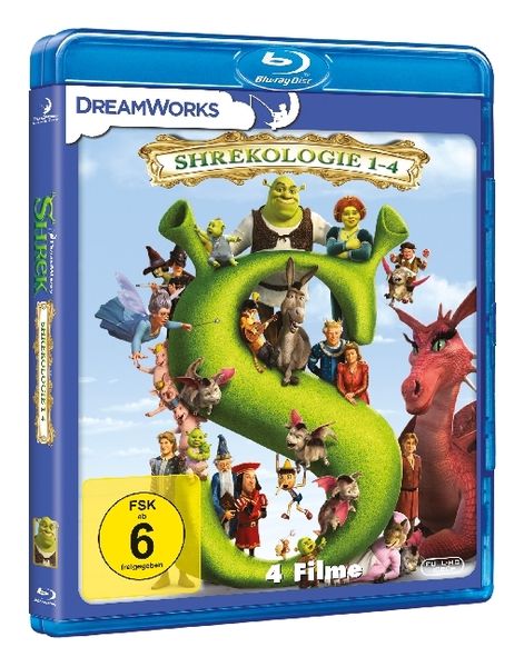 Produktbild: Shrekologie 1-4 [4 BRs]