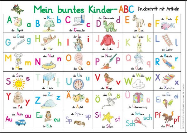 Produktbild: Mein buntes Kinder-ABC
