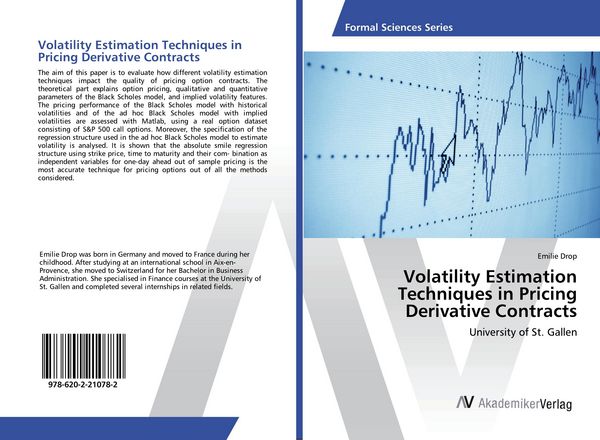 Produktbild: Volatility Estimation Techniques in Pricing Derivative Contracts