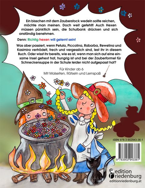 Produktbild: Richtig hexen will gelernt sein! Fr&ouml;hliche Kindergeschichten von vertr&ouml;delten, frechen und vergesslichen Hexen
