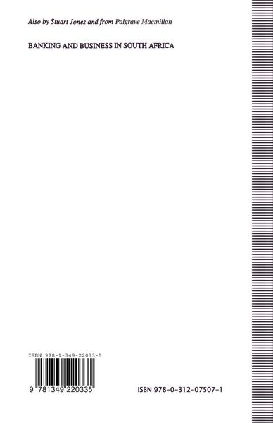 Produktbild: The South African Economy, 1910&ndash;90