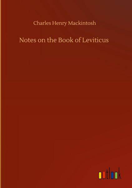 Produktbild: Notes on the Book of Leviticus