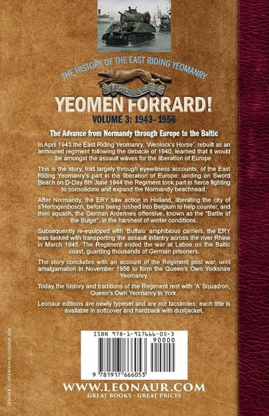 Produktbild: The History of the East Riding Yeomanry Volume 3