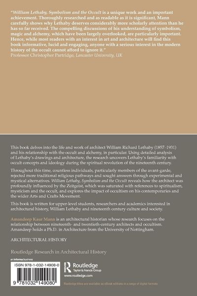 Produktbild: William Lethaby, Symbolism and the Occult
