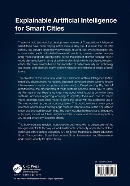 Produktbild: Explainable Artificial Intelligence for Smart Cities