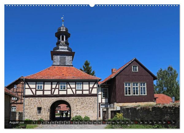 Produktbild: Stra&szlig;e der Romanik im Harz - eine Rundreise von Magdeburg in den Harz (hochwertiger Premium Wandkalender 2026 DIN A2 quer), Kunstdruck in Hochglanz