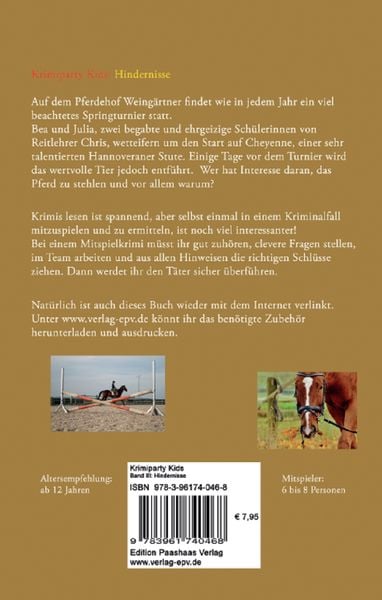 Produktbild: Krimiparty Kids Band 3: Hindernisse