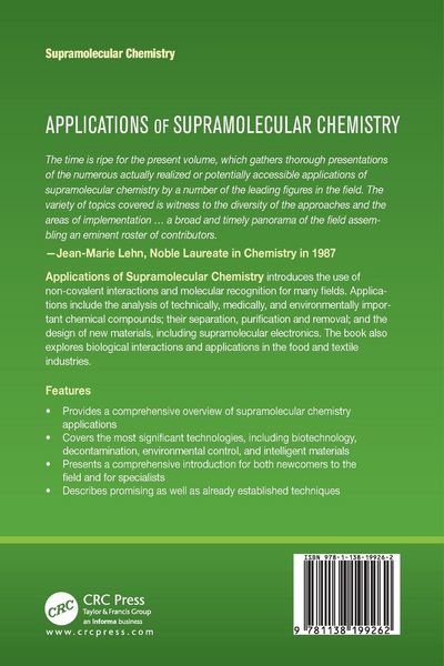 Produktbild: Applications of Supramolecular Chemistry