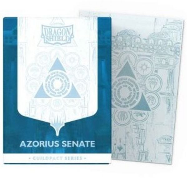 Pegasus ART16507 - Dragon Shield: Azorius Senate, Guildpact Series, 100 Dual Matte Art Sleeves