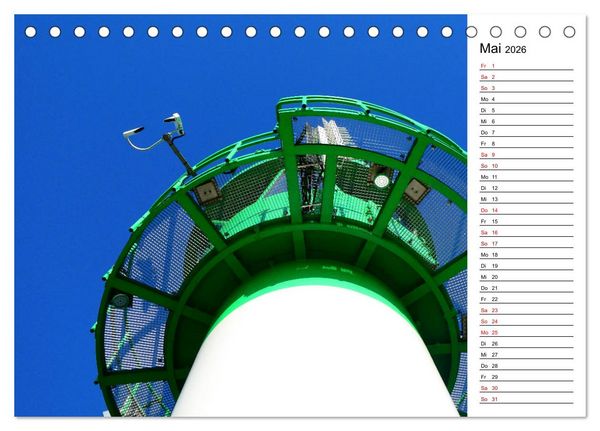 Produktbild: Travem&uuml;nder Durchblicke (Tischkalender 2026 DIN A5 quer), CALVENDO Monatskalender