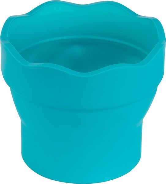 Produktbild: Faber-Castell Wasserbecher Clic & Go faltbar türkis