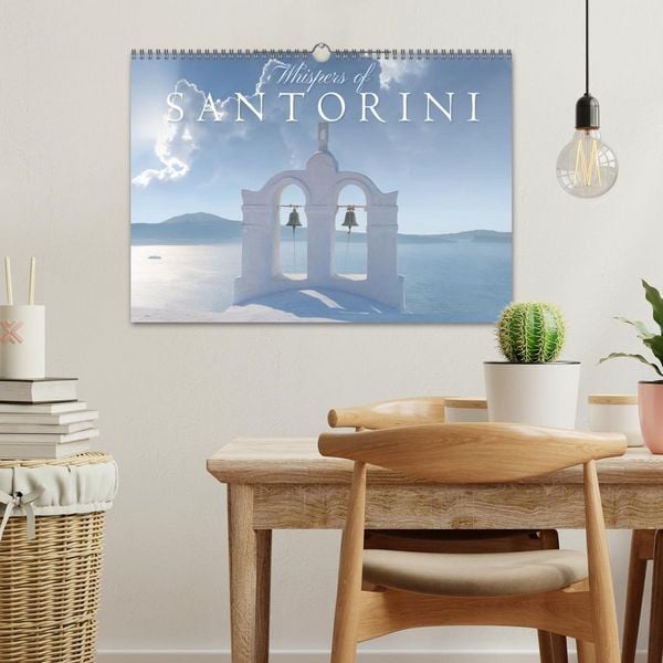 Produktbild: Whispers of Santorini (Wall Calendar 2026 DIN A3 landscape), CALVENDO 12 Month Wall Calendar