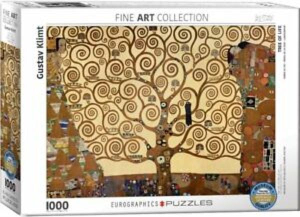 Eurographics 6000-6059 - Lebensbaum von Gustav Klimt , Puzzle, 1.000 Teile