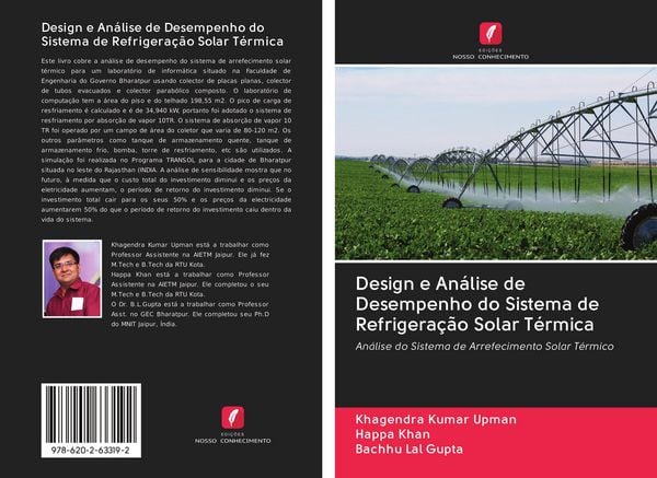Produktbild: Design e An&aacute;lise de Desempenho do Sistema de Refrigera&ccedil;&atilde;o Solar T&eacute;rmica
