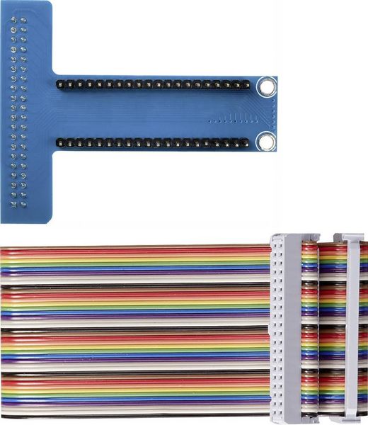 Produktbild: TRU COMPONENTS TC-9072560 GPIO-Modul 1 St. Passend f&uuml;r (Entwicklungskits): Raspberry Pi&reg;