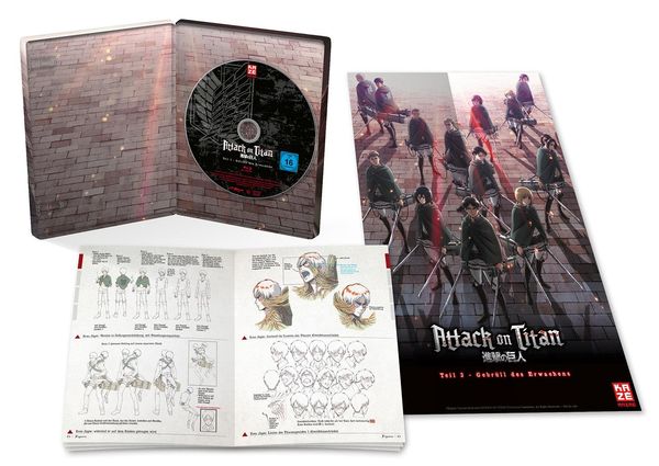 Produktbild: Attack on Titan - Anime Movie Teil 3: Gebr&uuml;ll des Erwachens