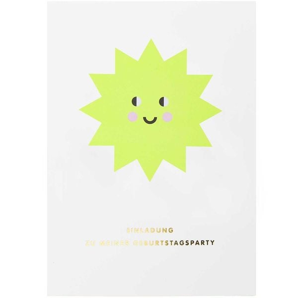 Produktbild: Einladungskarten Happy Birthday, MIX