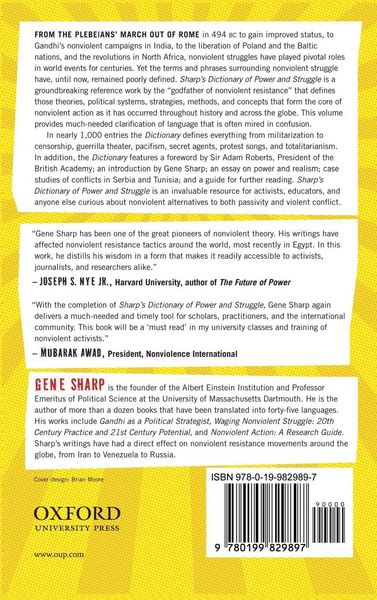 Produktbild: Sharp's Dictionary of Power and Struggle
