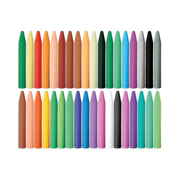 Produktbild: HAKUYOKA - Wachsmal-Buntstifte 36 Farben