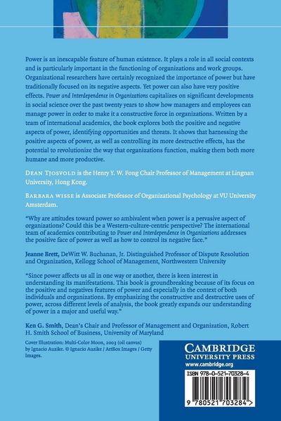 Produktbild: Power and Interdependence in Organizations