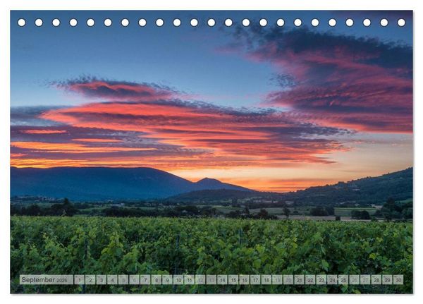 Produktbild: Provence von Christian Heeb (Tischkalender 2026 DIN A5 quer), CALVENDO Monatskalender