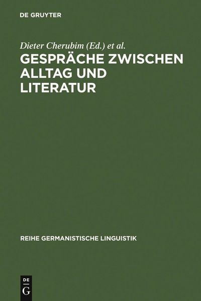 Produktbild: Gespr&auml;che zwischen Alltag und Literatur