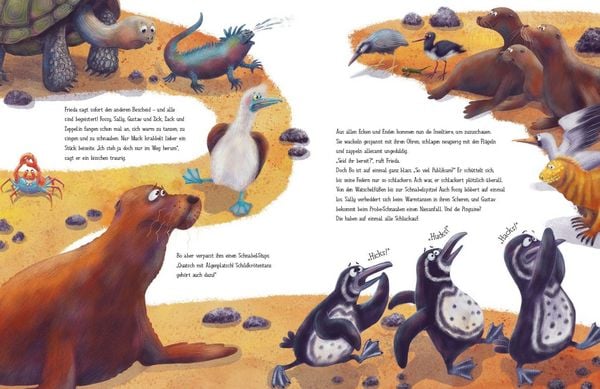 Produktbild: Bo Blaufu&szlig; und die Galapagos-G&auml;ng