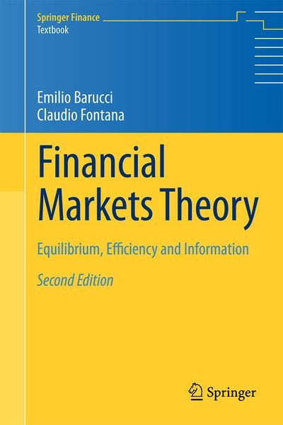 Produktbild: Financial Markets Theory