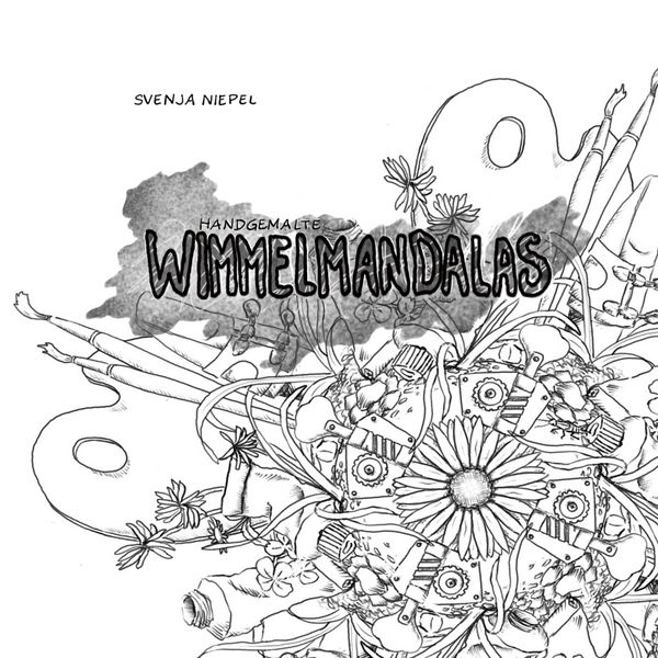 Produktbild: Handgemalte Wimmelmandalas