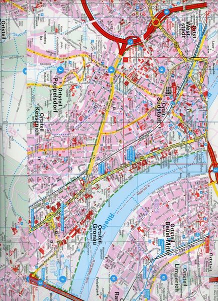 Produktbild: Falk Stadtplan Falkfaltung Bonn