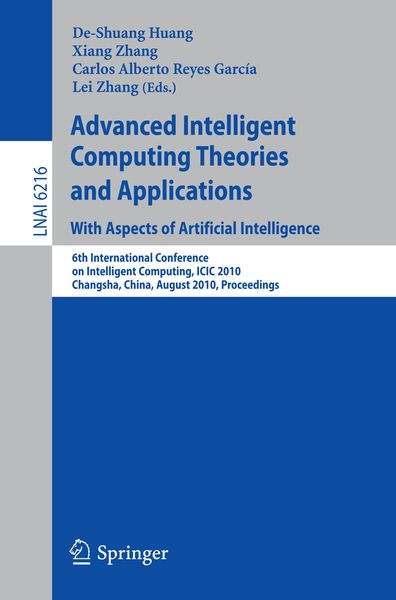 Produktbild: Advanced Intelligent Computing Theories and Applications: With Aspects of Artificial Intelligence