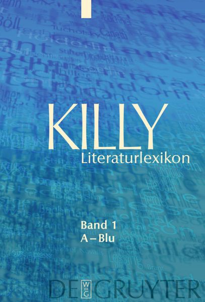 Produktbild: Killy Literaturlexikon / A &ndash; Blu
