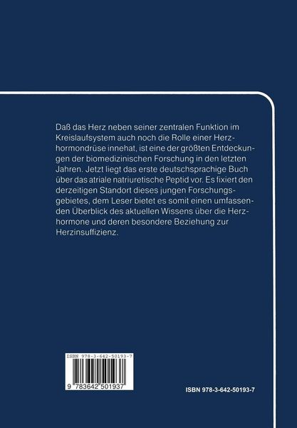 Produktbild: ANP &mdash; Atriales natriuretisches Peptid und das kardiovaskul&auml;re System