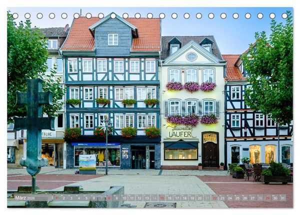 Produktbild: Ein Blick auf Bad Hersfeld (Tischkalender 2026 DIN A5 quer), CALVENDO Monatskalender