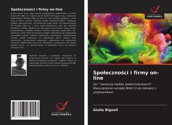 Produktbild: Spo&iquest;eczno&iquest;ci i firmy on-line