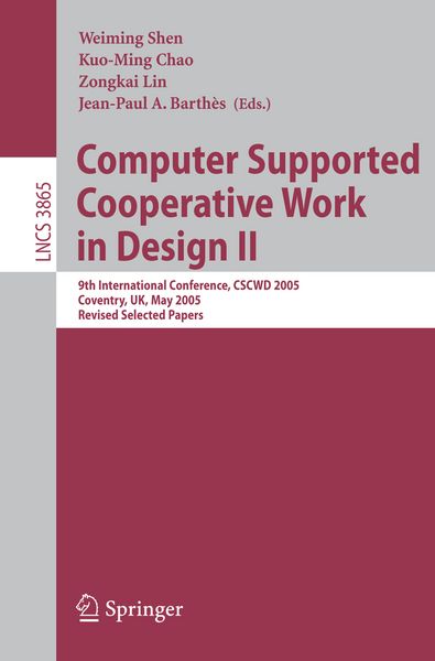 Produktbild: Computer Supported Cooperative Work in Design II