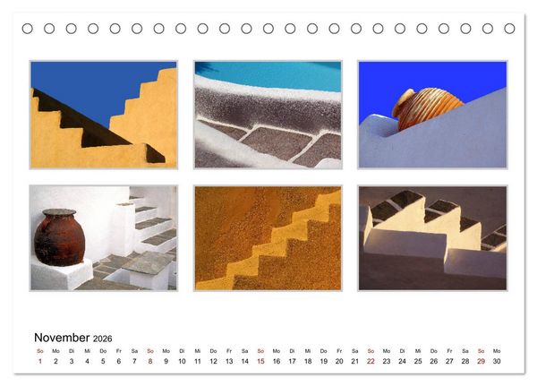 Produktbild: KYKLADEN Dem Licht ganz nah (Tischkalender 2026 DIN A5 quer), CALVENDO Monatskalender