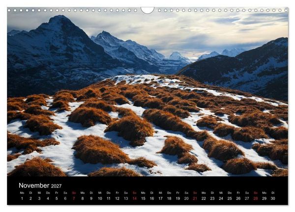 Produktbild: BERNER ALPEN - Natur und Landschaften (Wandkalender 2027 DIN A3 quer), CALVENDO Monatskalender