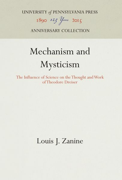 Produktbild: Mechanism and Mysticism